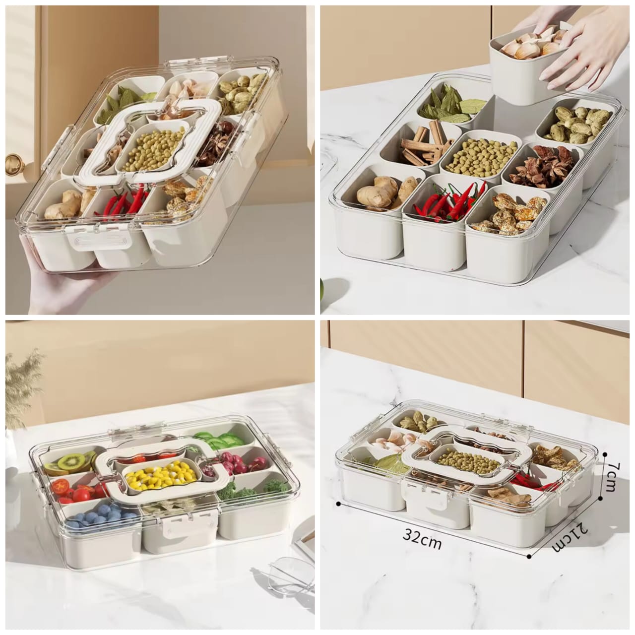 9 Grid Storage Box