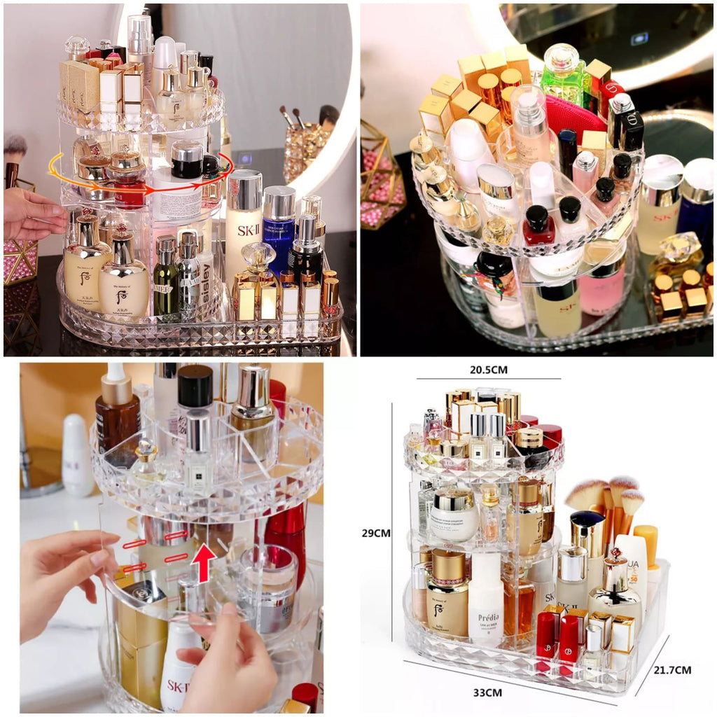 2in1 360° Cosmetic Organizer
