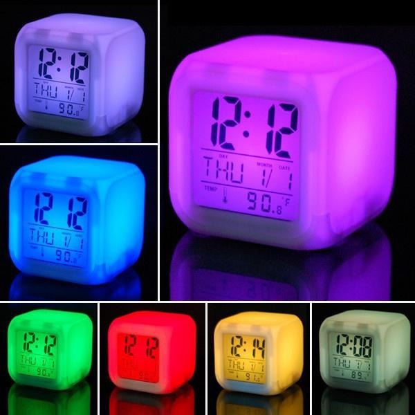 Glowing Led light Clock