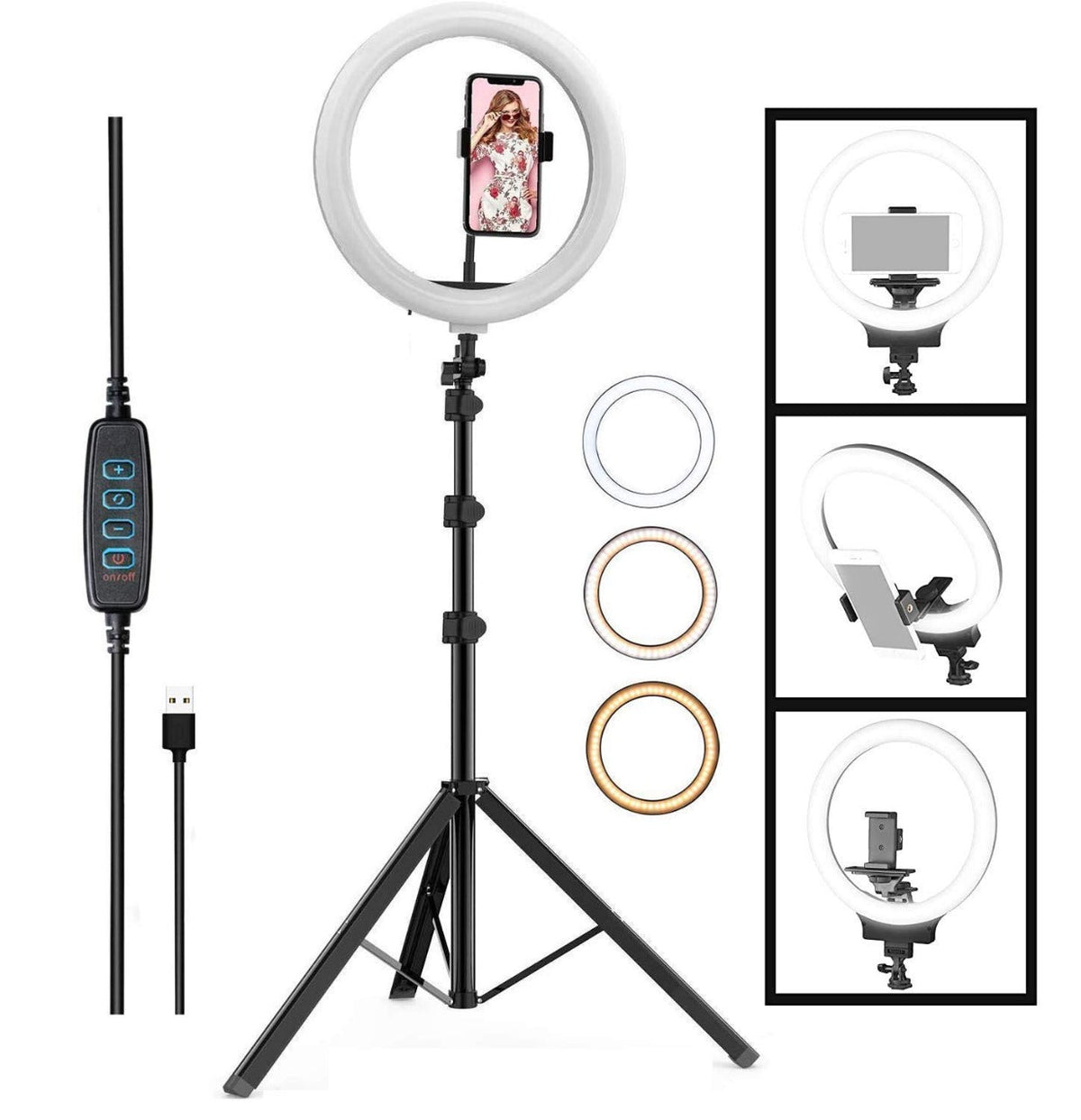Professional Selfie Light - High Quality -Lighting Studio