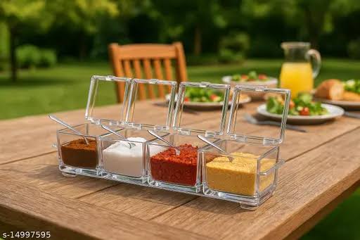 Spice Rack With Spoons - Storage