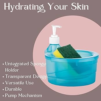 Kitchen Soap Dispenser with Sponge