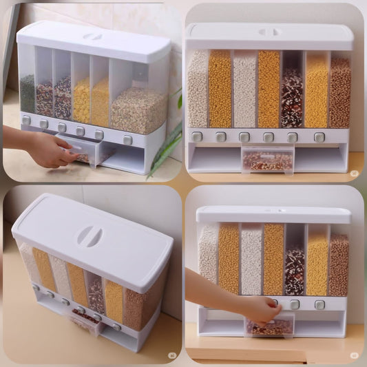 6in1 Cereal Dispenser - Premium Quality - Storage