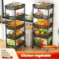 Portable Multi Layer Kitchen shelf Trolley - Organizer