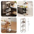 Luxury Acrylic 4Tier Trolly - Premium Quality - Storage
