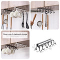 Space-Saving Under-Shelf Cabinet Organizer