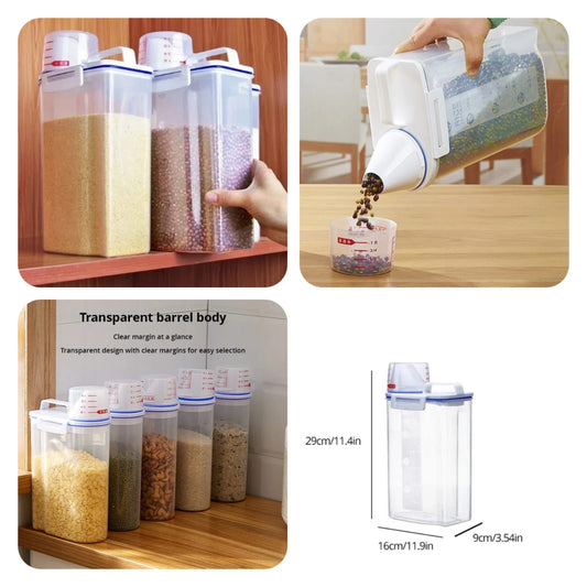 2.5L Airtight Grain Jar(Premium Quality) Each