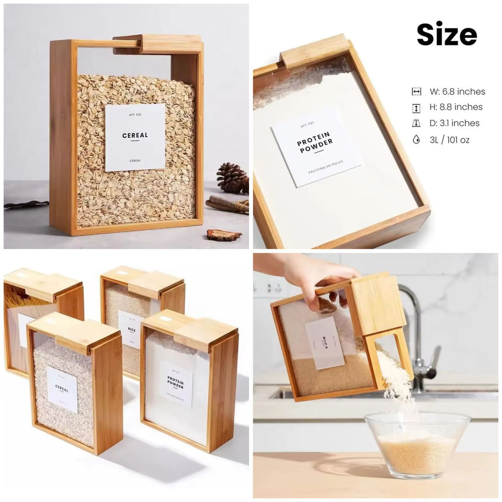 2L Food Containers - Pack of 4  - Storage