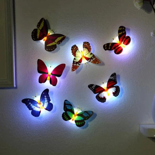 Led Butterfly - Pack of 6