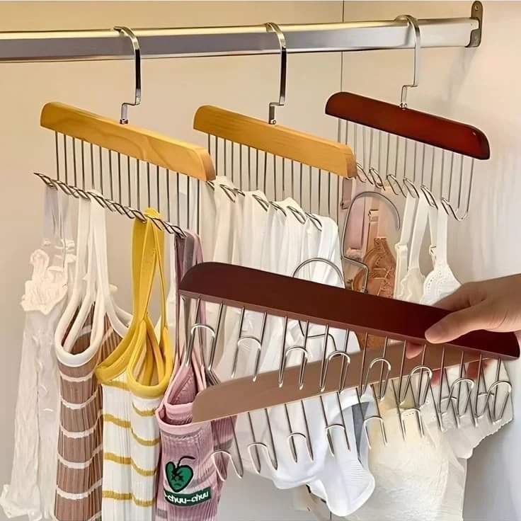 WOODEN HANGER  - Premium Quality - Organizer