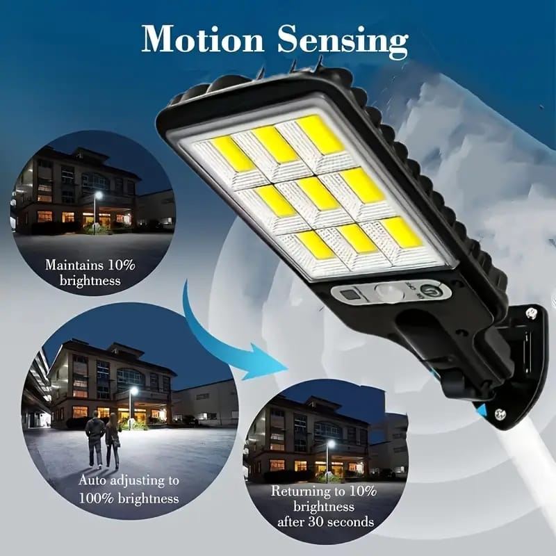 200W Solar-Powered Outdoor Street Light
