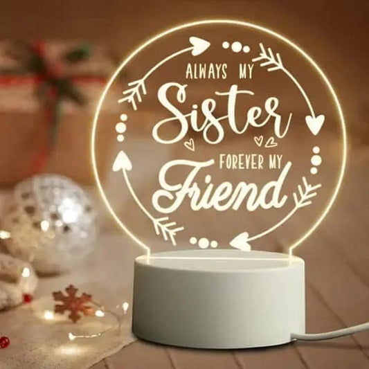 LED Acrylic Message/Note Board Lamp