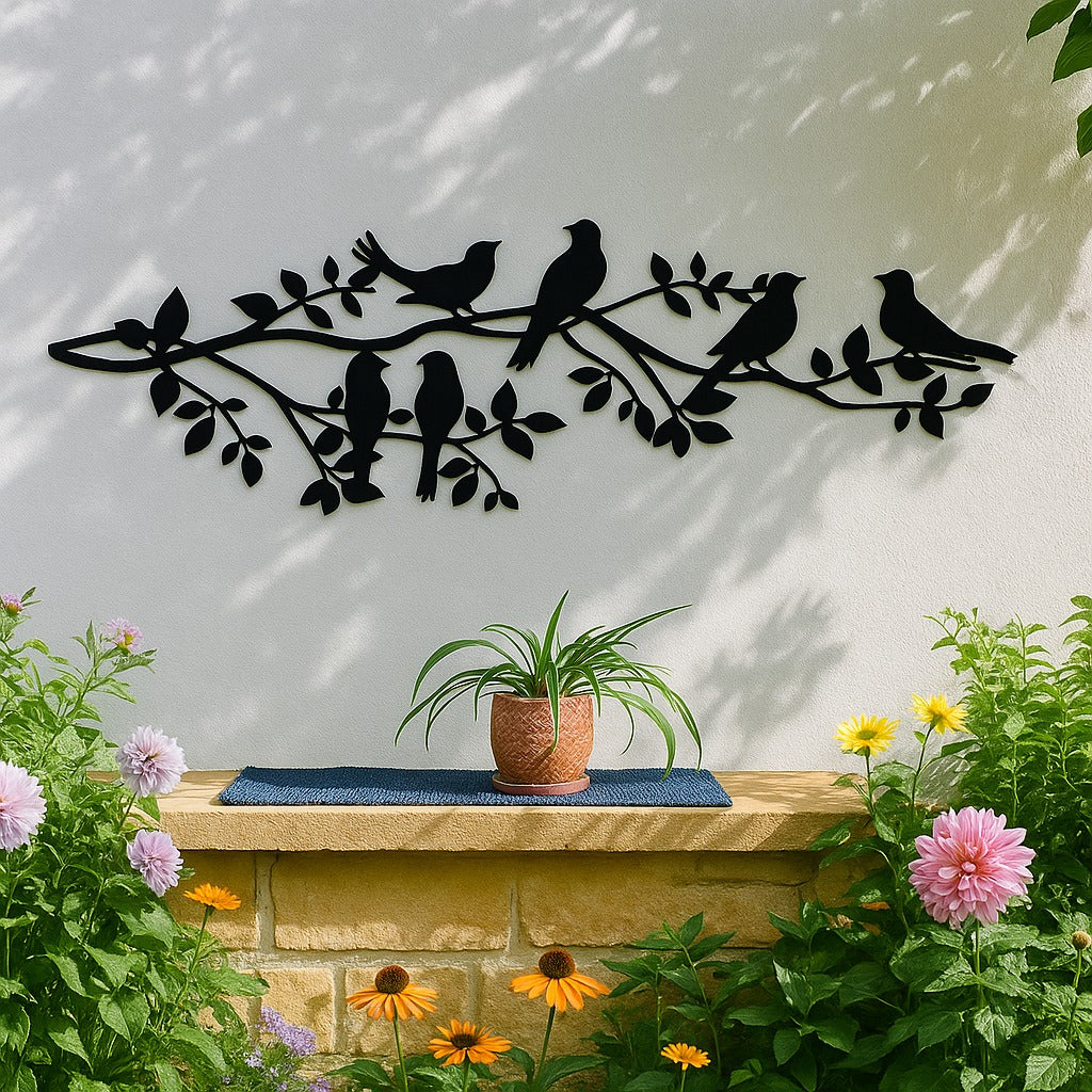 Wooden Wall Decor - Birds