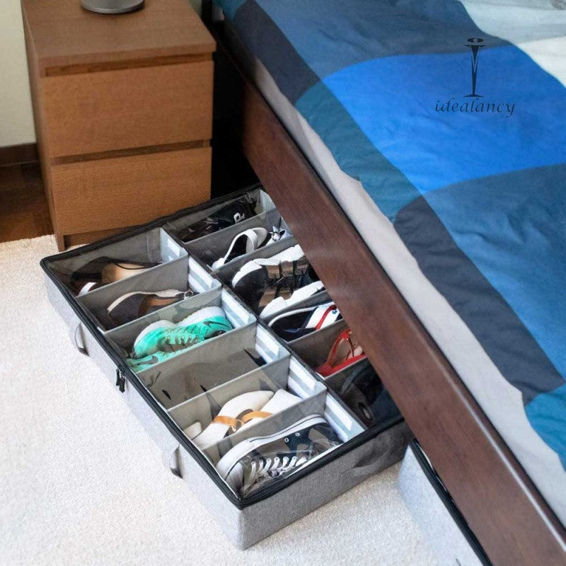 12 Grid Shoes Organizer Holder Box