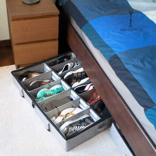 12 Grid Shoes Organizer Holder Box