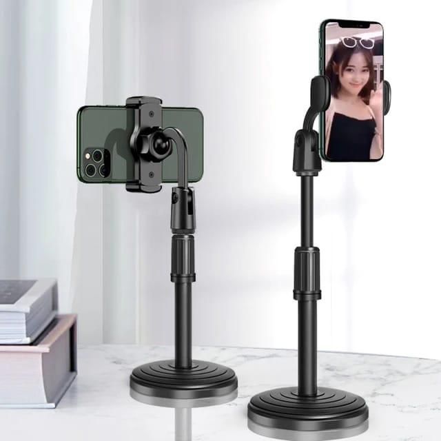 Foldable Tablet Phone Holder For Vlog Shooting Live Streaming Smartphone Stand 