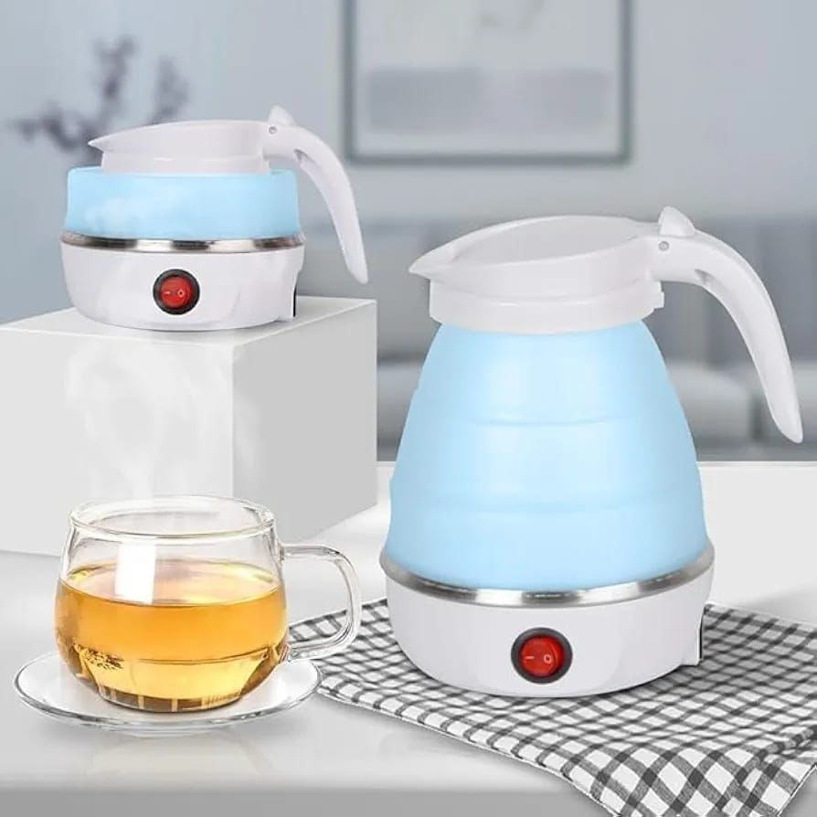 Silicon Foldable Electric Kettle  600 ML - Kitchen Essential