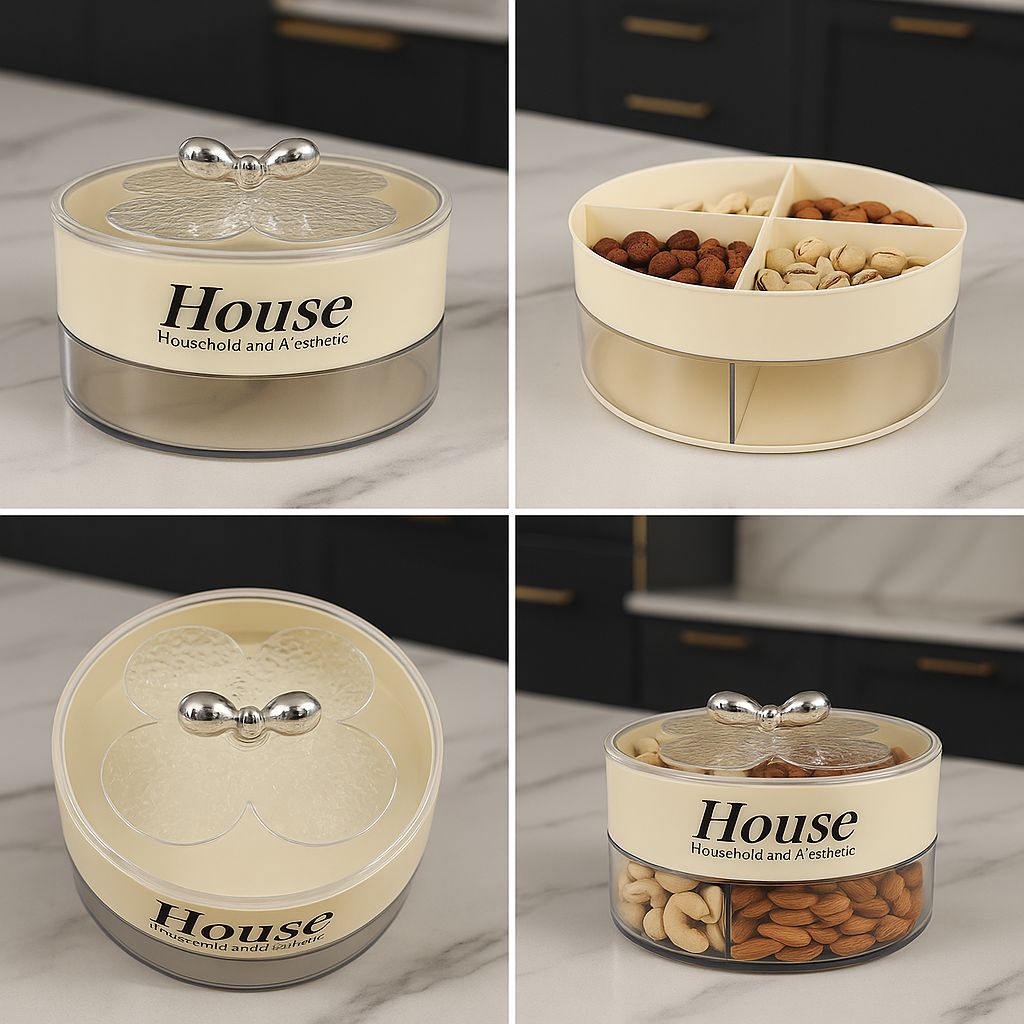 Stylish House Dry Fruit Box - Storage