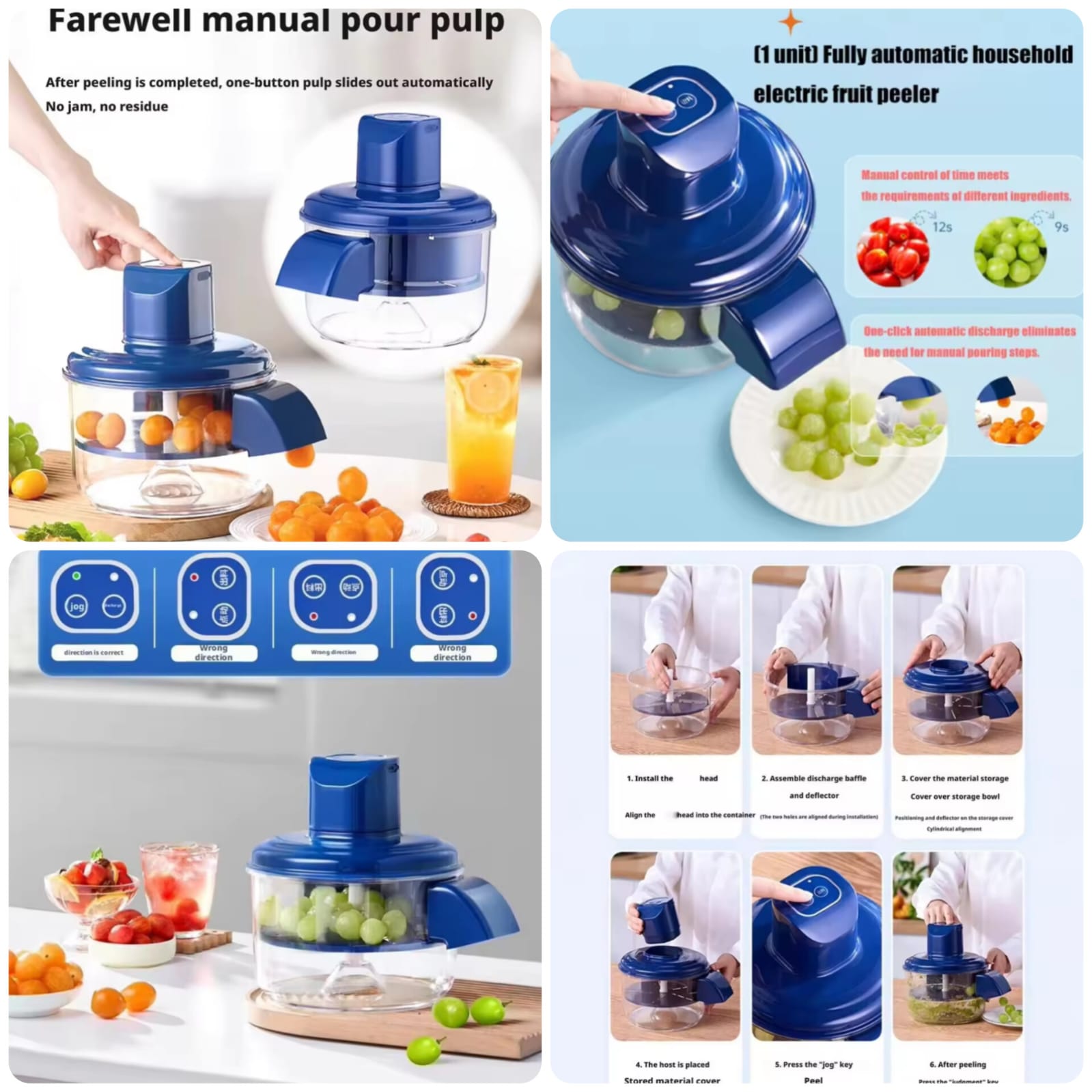 Vegetable & Fruit Peeler Machine - Premium Quality - Kitchen Essential