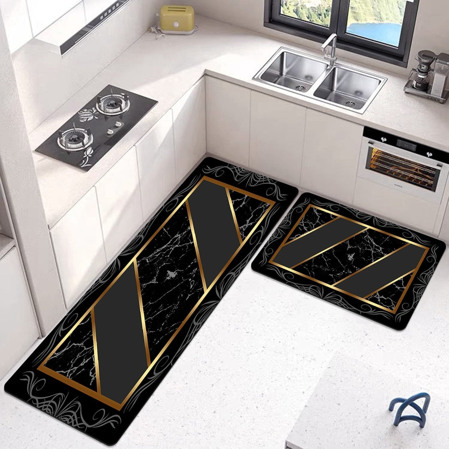 2 Pcs Runner & Mat Set - Large Size