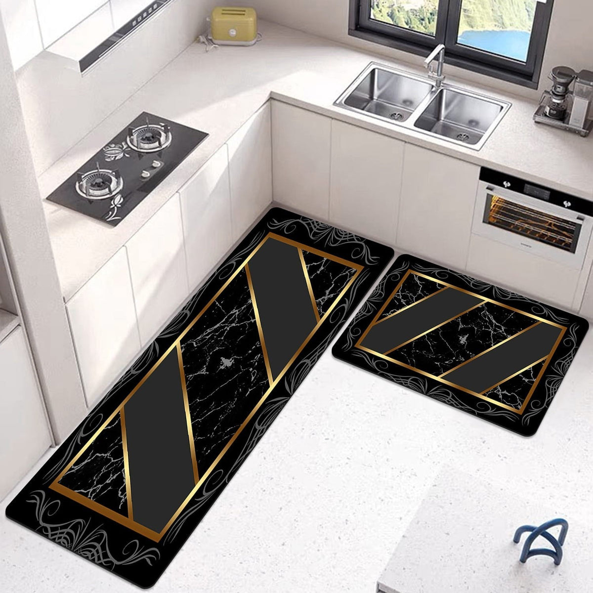 2 Pcs Runner & Mat Set - Large Size