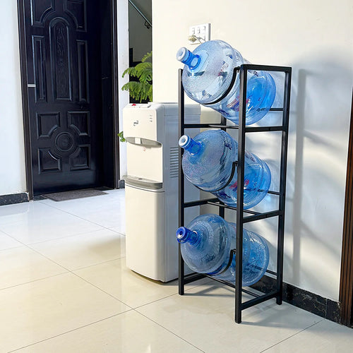 3, 4 and 5 Tier Metal Dispenser Water Bottle Stand (Premium Quality) - Kitchen Essential