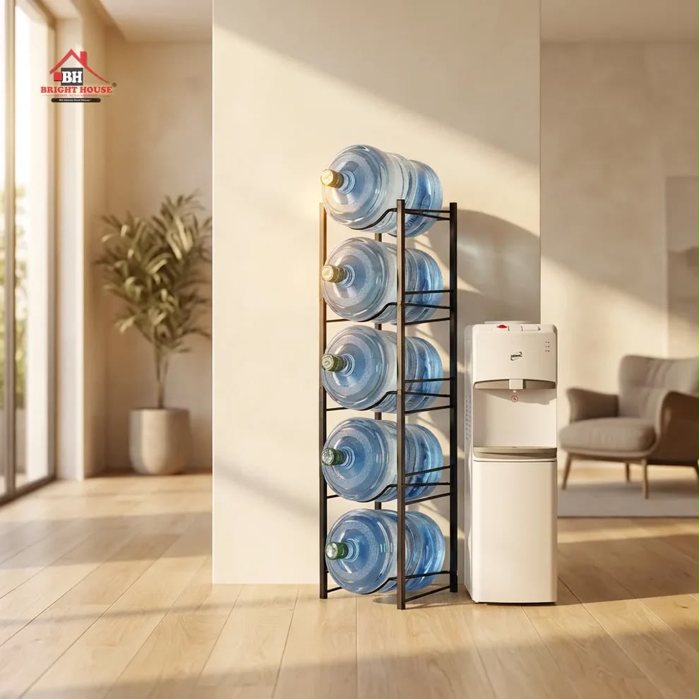 3, 4 and 5 Tier Metal Dispenser Water Bottle Stand (Premium Quality)