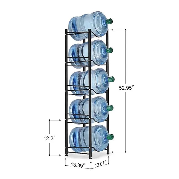 3, 4 and 5 Tier Metal Dispenser Water Bottle Stand (Premium Quality)