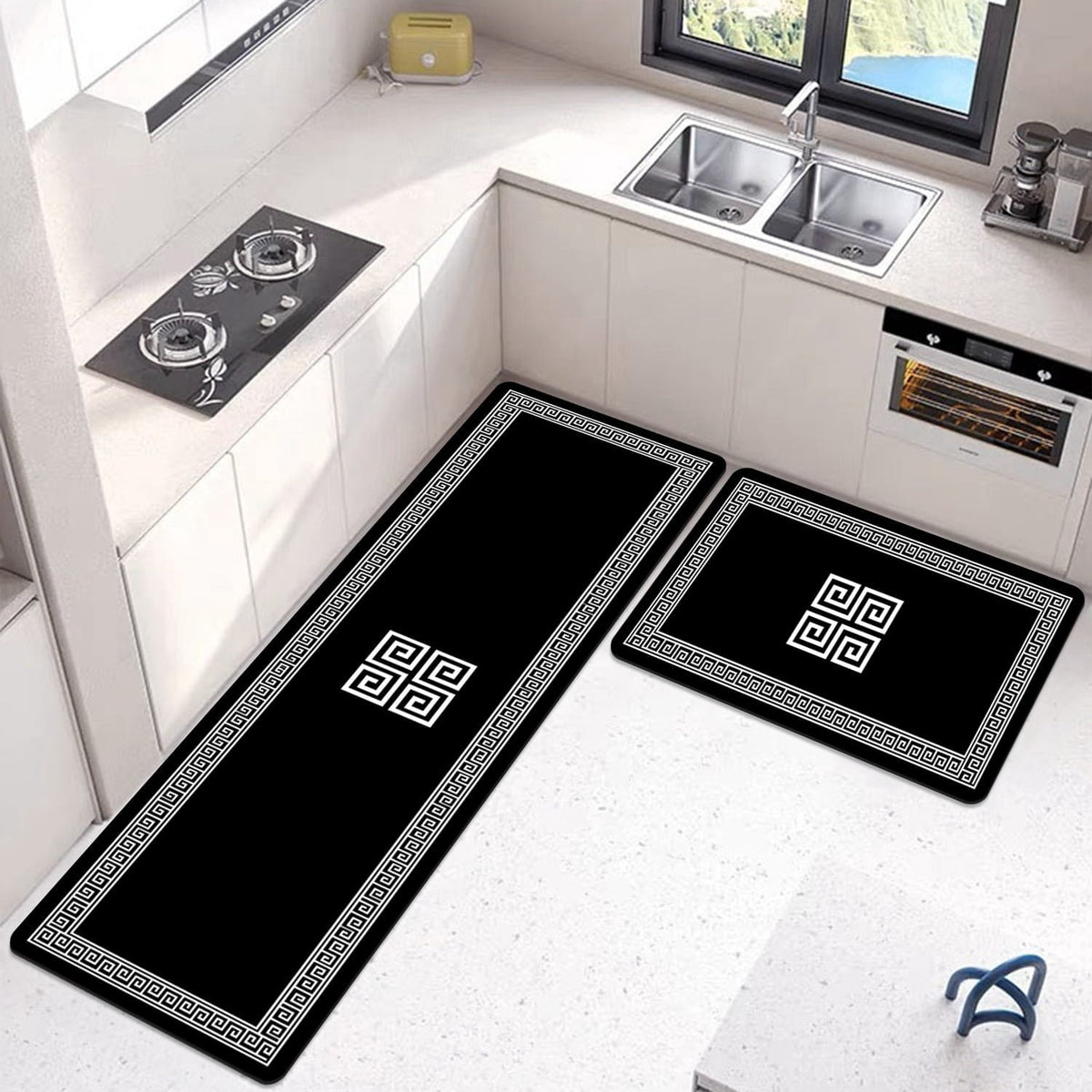 2 Pcs Runner & Mat Set - Extra Large Size