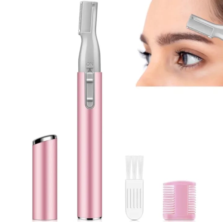Facial Care Micro Trimmer For Women , electric eyebrow hair trimmer, painless facial hair remove - WS