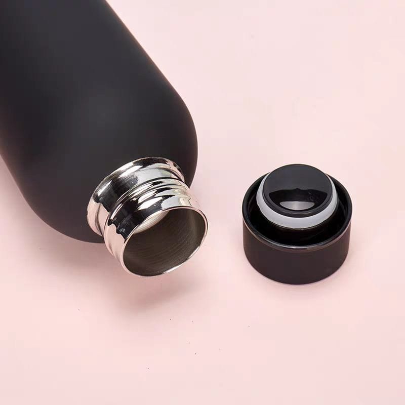 Matte Black Insulated Bottle