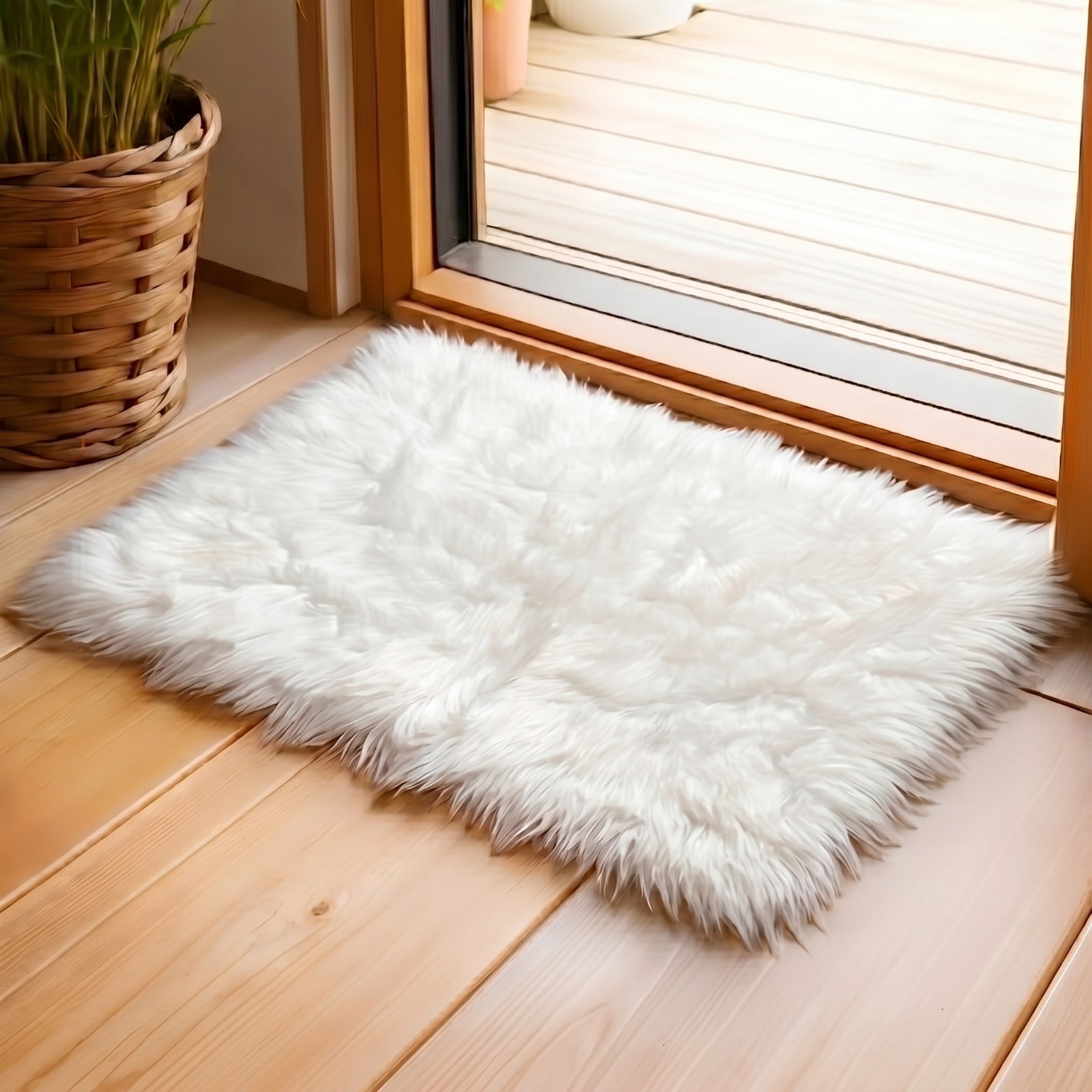 Imported Faux Sheep Skin Fur Mat