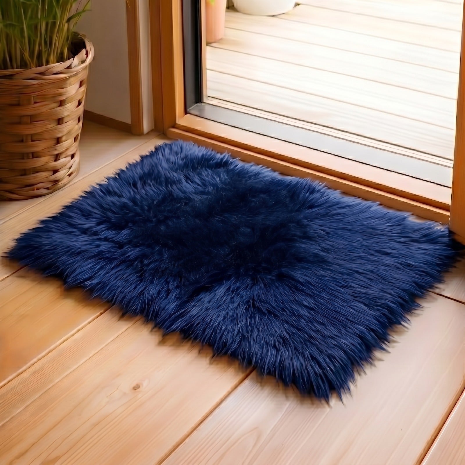 Imported Faux Sheep Skin Fur Mat