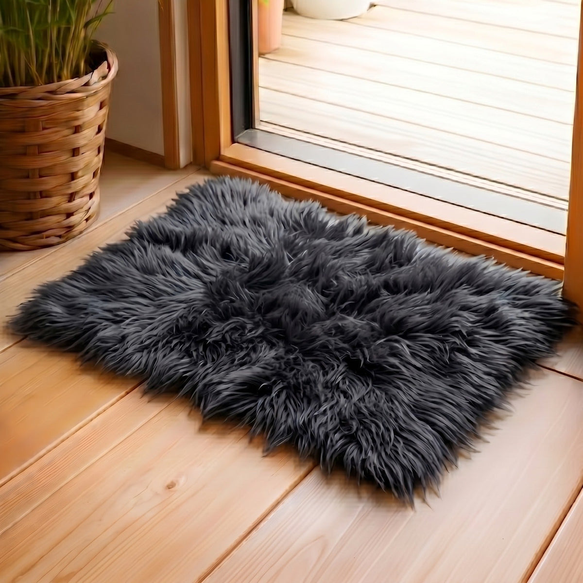 Imported Faux Sheep Skin Fur Mat