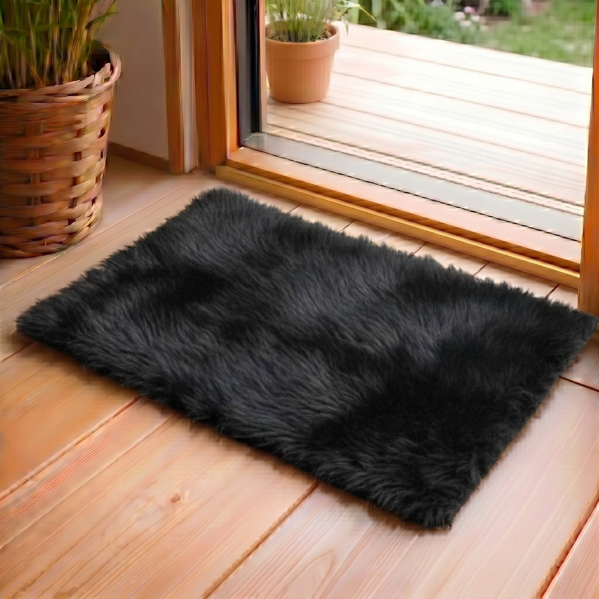 Imported Faux Sheep Skin Fur Mat
