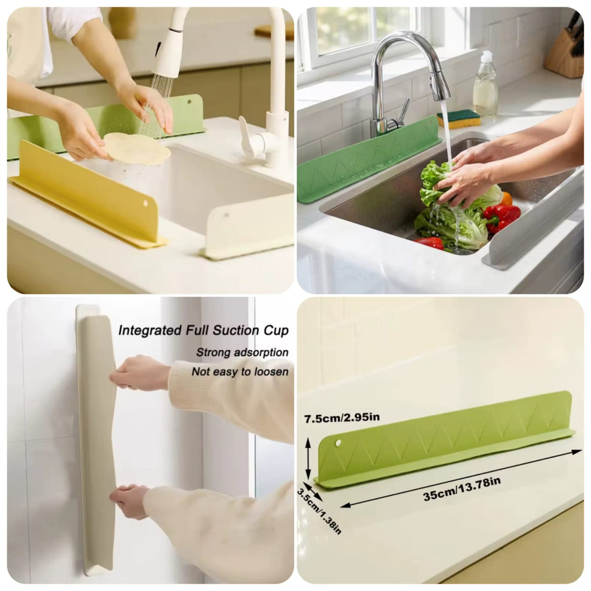 Sink Splash Guard  (With Suction Big Size)
