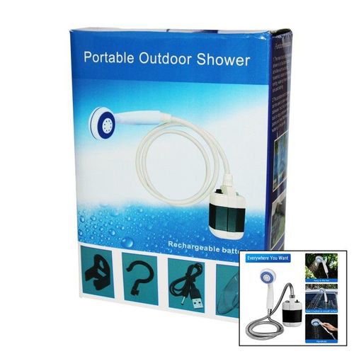 Portable Rechargeable Camping Shower 🚿 For Outdoor -Electric Essential