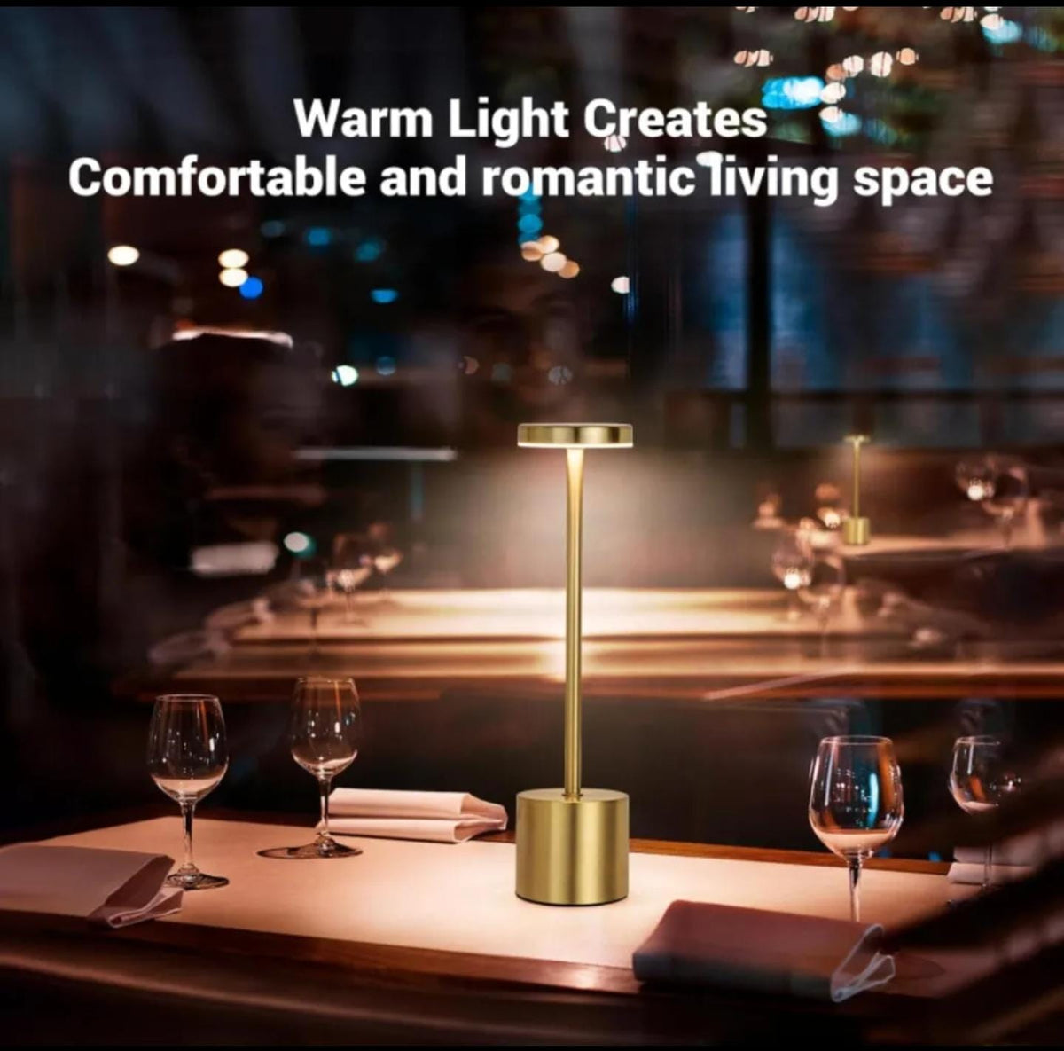 Rechargeable Table Touch Lamp