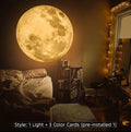 USB projection atmosphere lamp with creative patterns