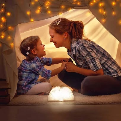 LED Wooden Book Lamp