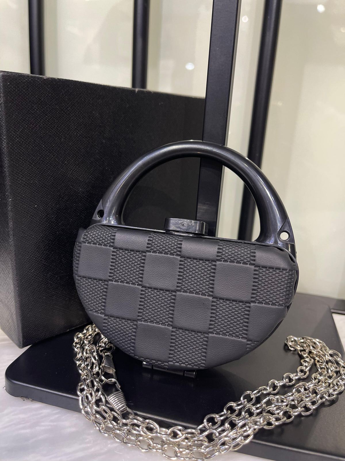 Fancy Clutch Long chain With box - WS