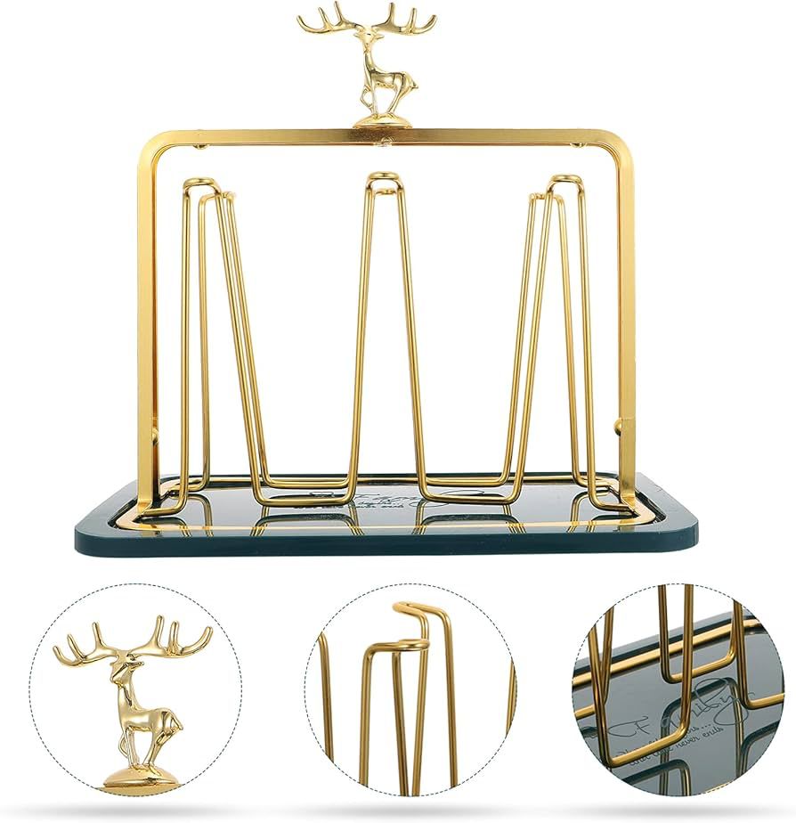 Deer Glass Storage Rack - Premium Quality