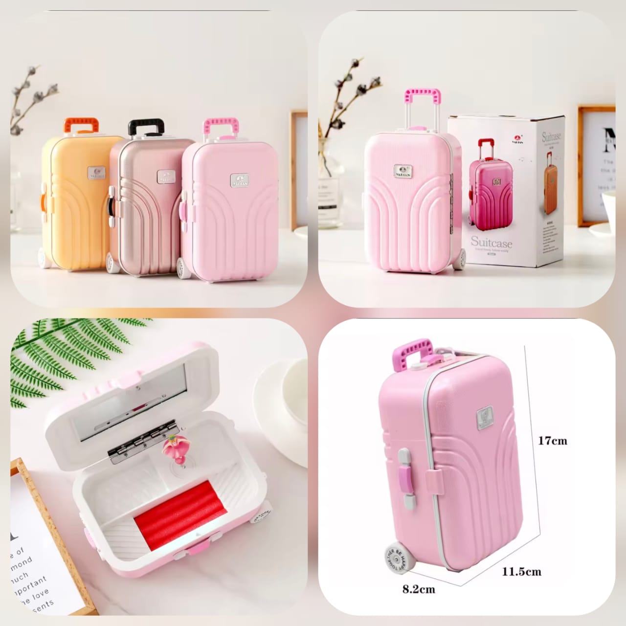 Musical Mini Suitcase - Storage