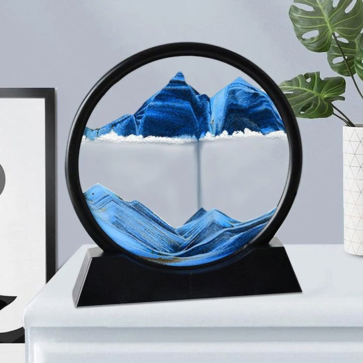 3D Moving Sand Art Lamp