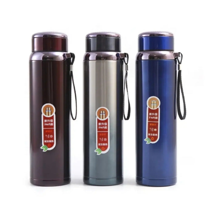 Sports Bottle 1000Ml Vacuum Stainless Steel