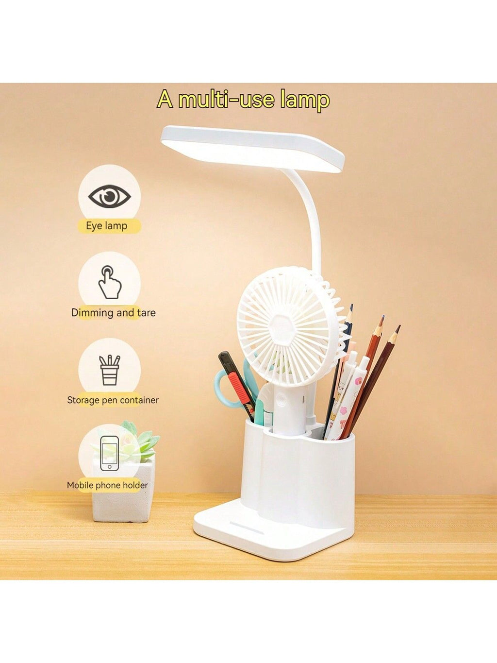 USB Rechargeable Table Lamp