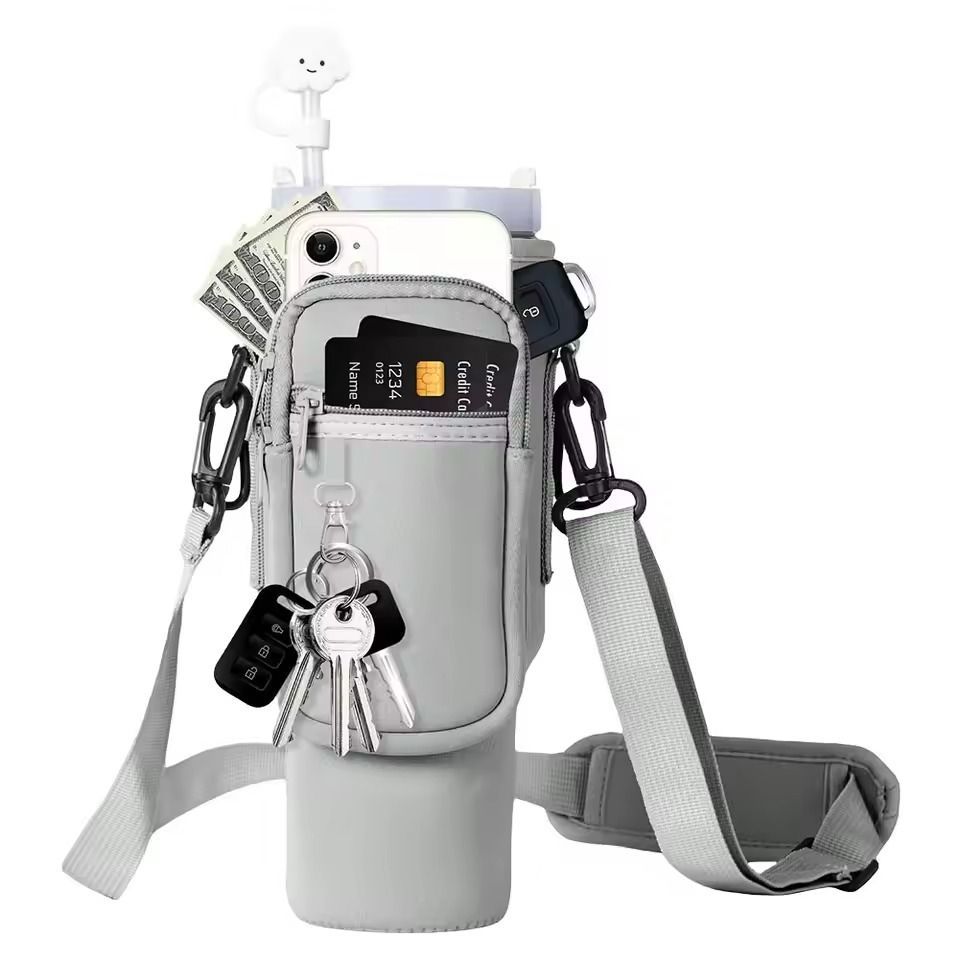 Tumbler Carrier Bag with Shoulder Strap - Storage