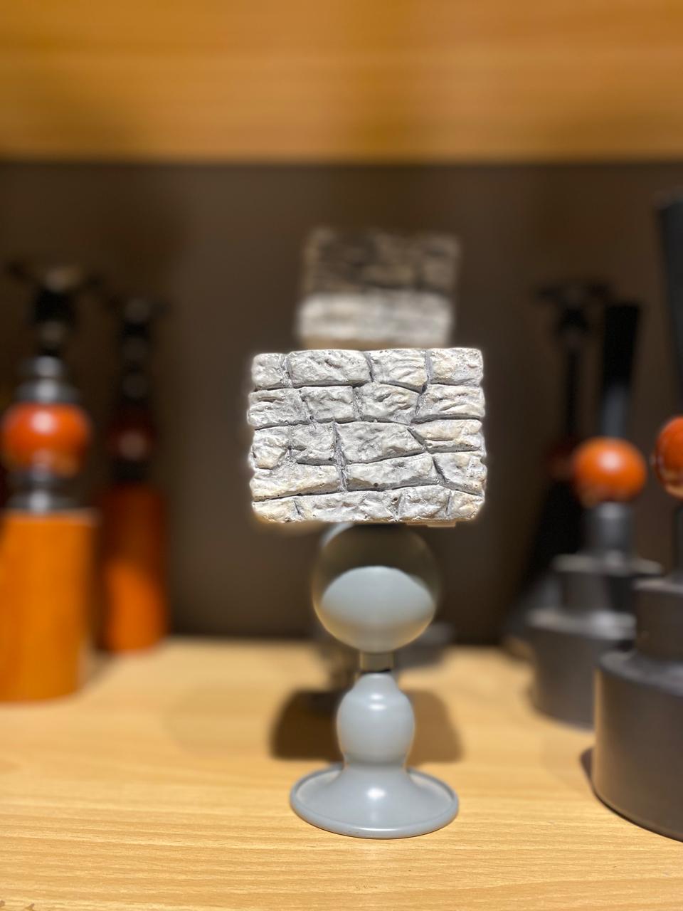 Geometric Candle Stand Set of 2