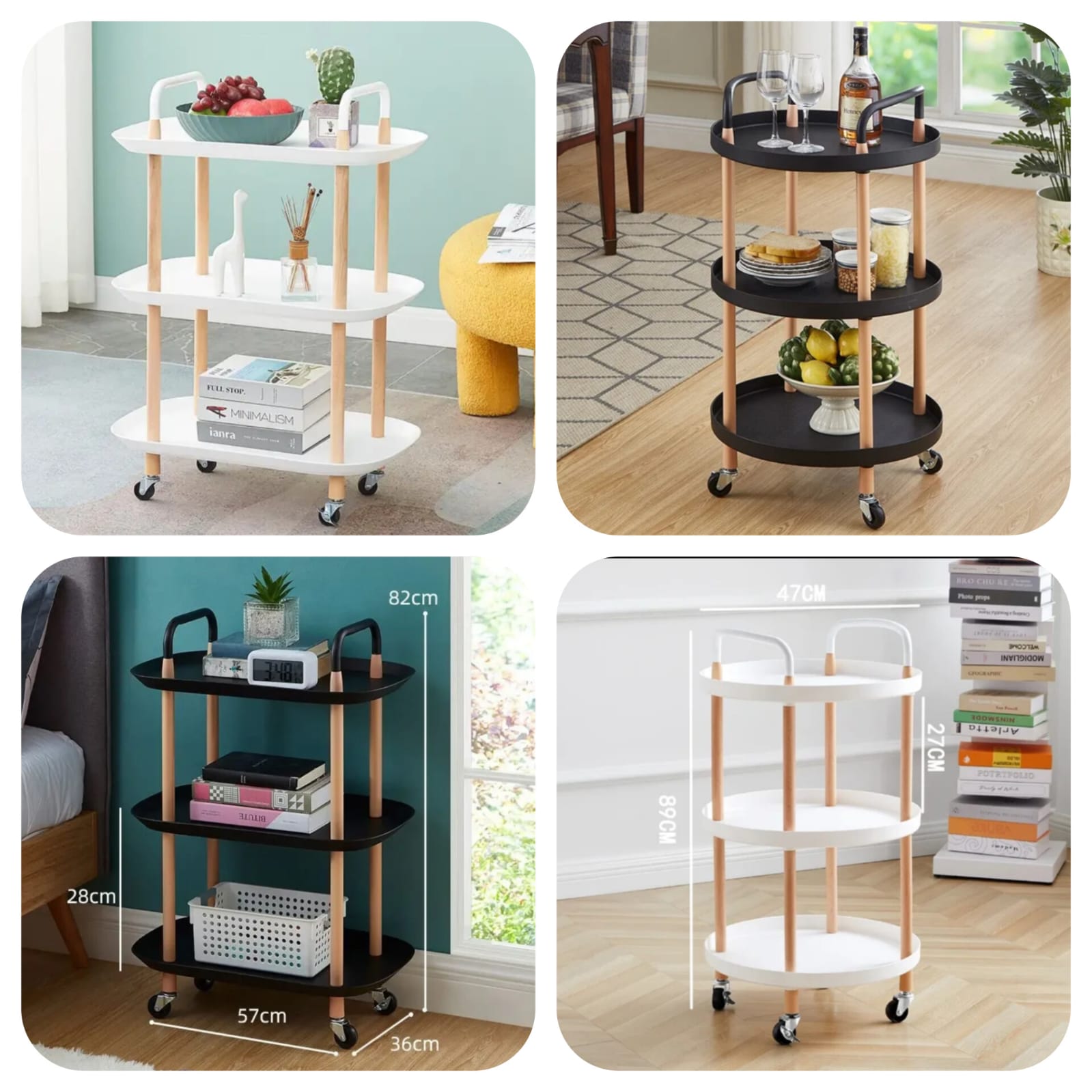 Luxury 3Layer Trolly - Storage