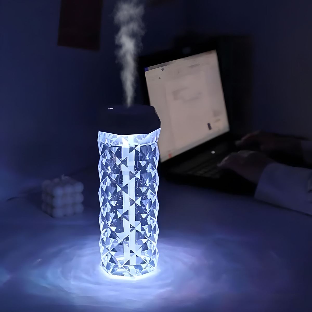 intelligent humidifier with lamp